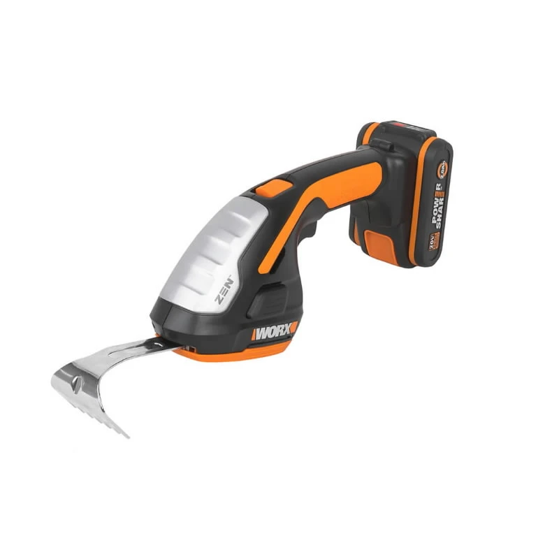 Akumulatora zāles-dzīvžoga šķēres WG801E, Worx