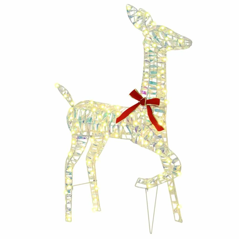 vidaXL Ziemassvētku tēviņu ģimene 3 pcs 67 x 26 x 127 cm PET