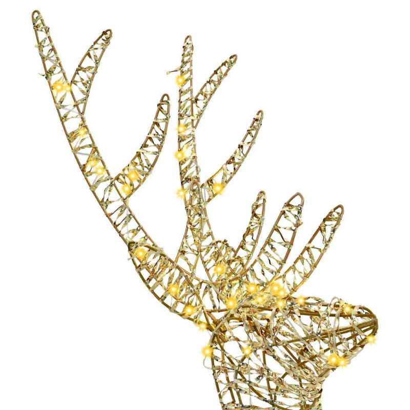 vidaXL Ziemassvētku tēviņu ģimene 3 pcs 67 x 26 x 127 cm PET