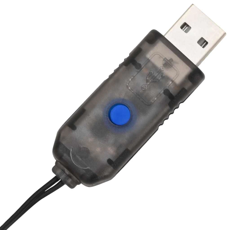 vidaXL Bumba su 160 LED Vēsi balta 50 cm Metāla