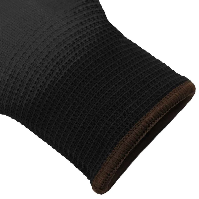 vidaXL Darba cimdi 24 pcs Melna 8 - m Poliesters