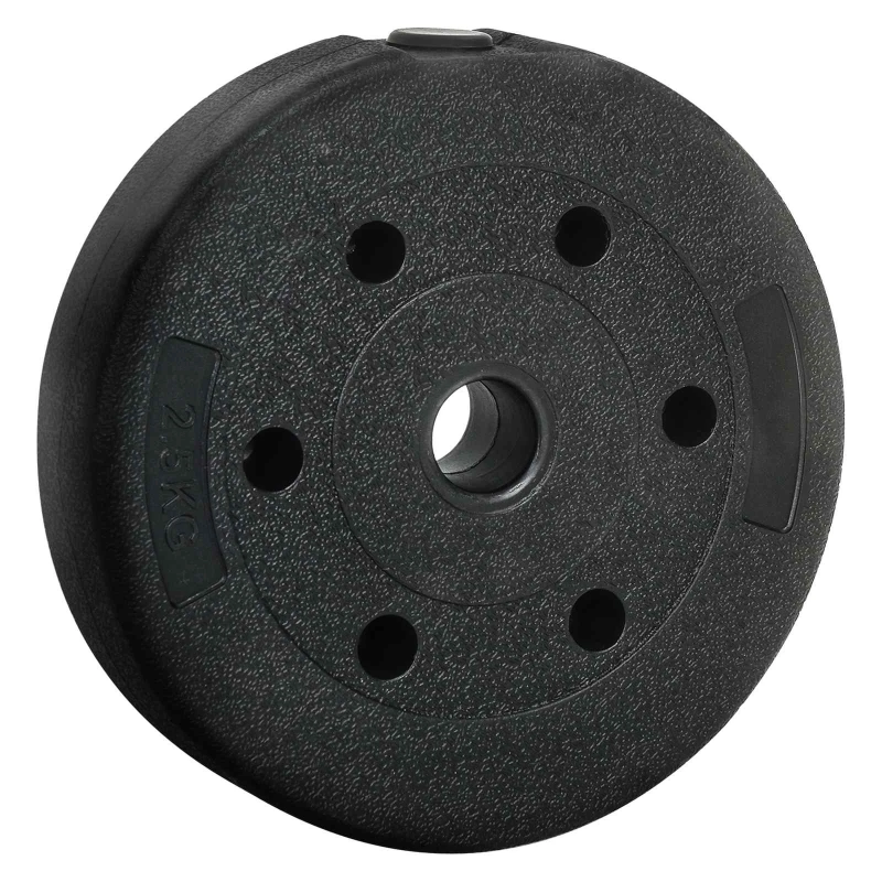 vidaXL 2-in-1 hanteles komplekts Melna un zila 121 x 19,5 x 19,5 cm