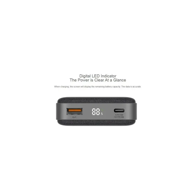 Orsen EW35 Wireless Power Bank 10000mAh black