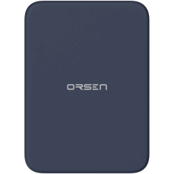 Orsen EW50 Magnetic Wireless Power Bank for iPhone 12 and 13 4200mAh blue