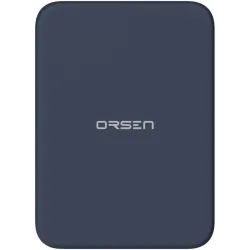 Orsen EW50 Magnetic Wireless Power Bank for iPhone 12 and 13 4200mAh blue