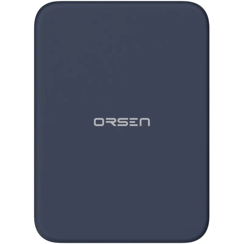 Orsen EW50 Magnetic Wireless Power Bank for iPhone 12 and 13 4200mAh blue
