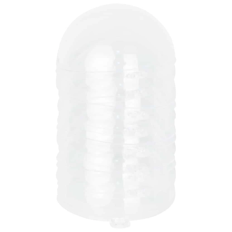 vidaXL Ziemassvētku rotājumu komplekts 25 pcs Caurspīdīgs DIA 10 cm