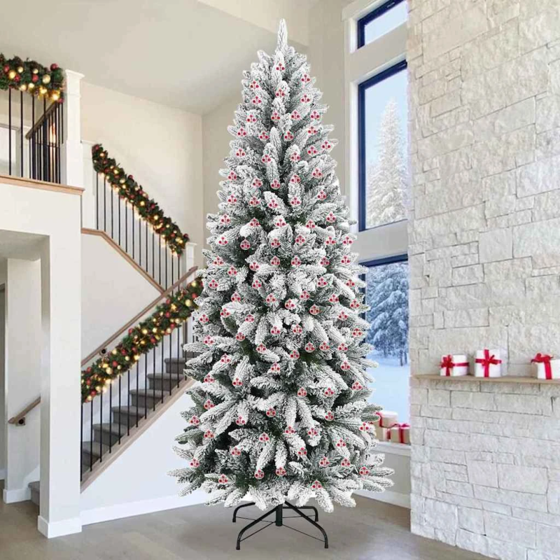 vidaXL Ziemassvētku rotājumu komplekts 200 pcs Caurspīdīgs DIA 5 cm