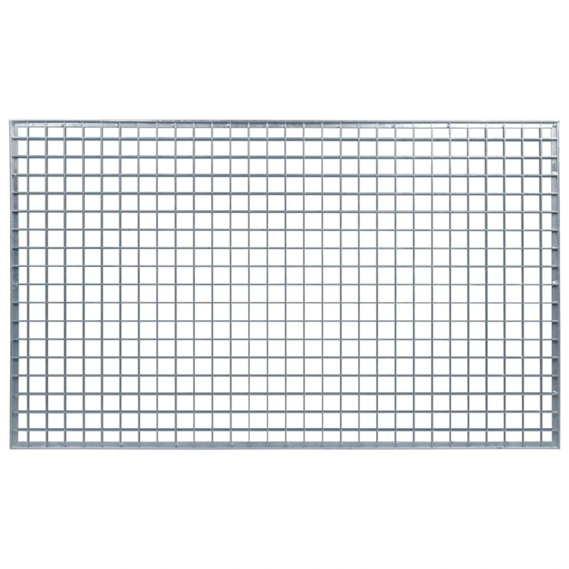 vidaXL Restes Sudraba 30 x 30 x 2 cm Karsti cinkots tērauds