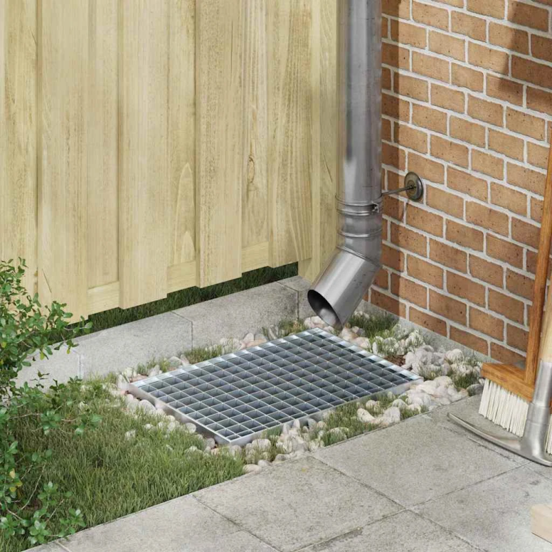 vidaXL Restes Sudraba 50 x 35 x 2 cm Karsti cinkots tērauds