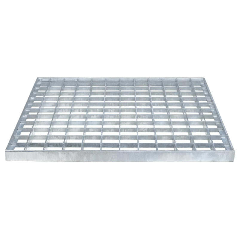 vidaXL Restes Sudraba 40 x 40 x 2 cm Karsti cinkots tērauds