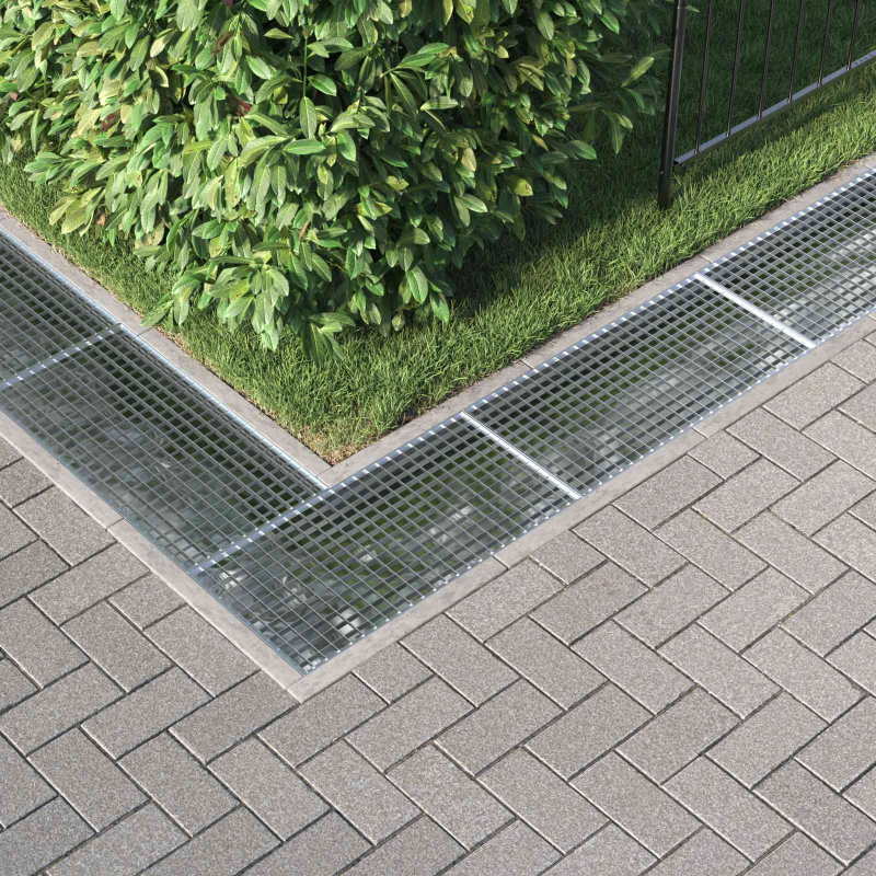 vidaXL Restes Sudraba 80 x 40 x 2 cm Karsti cinkots tērauds