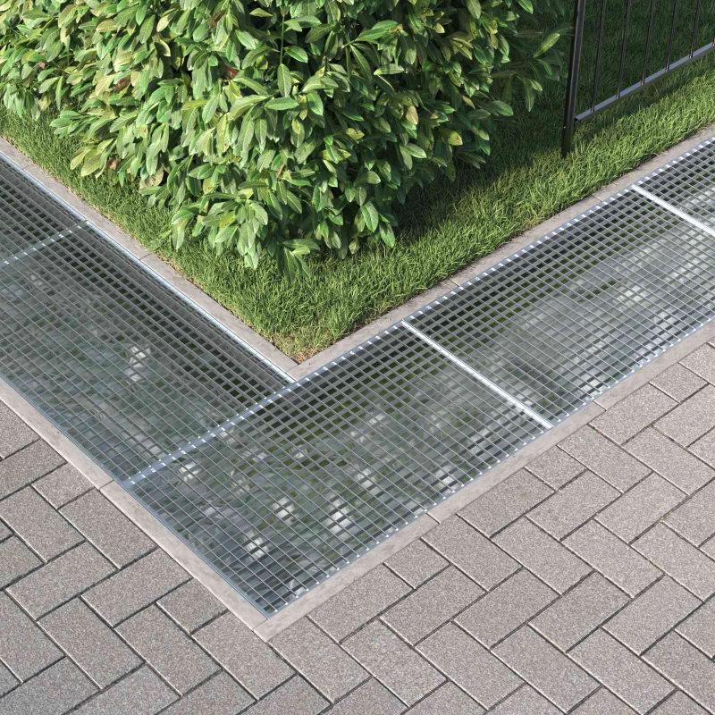 vidaXL Restes Sudraba 100 x 60 x 2 cm Karsti cinkots tērauds