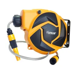 Держатель садового шланга с шлангом 10м