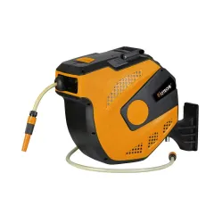 Держатель для садового шланга с шлангом 20м