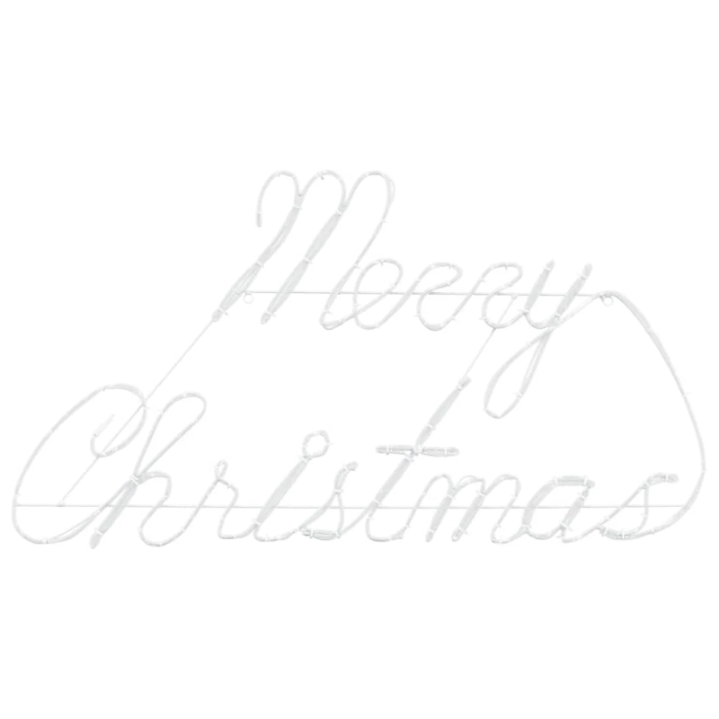 vidaXL Ziemassvētku zīme su 216 LED Sarkana 99 x 55 x 13 cm Dzelzs