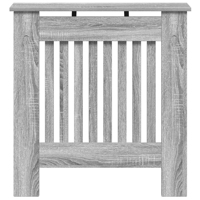 vidaXL Radiatora Vāks Pelēks Sonoma 78 x 19 x 81,5 cm