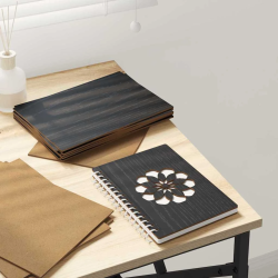 vidaXL Dekora Paneli 12 pcs Melns ozolkoks 15 x 21 x 0.27 cm