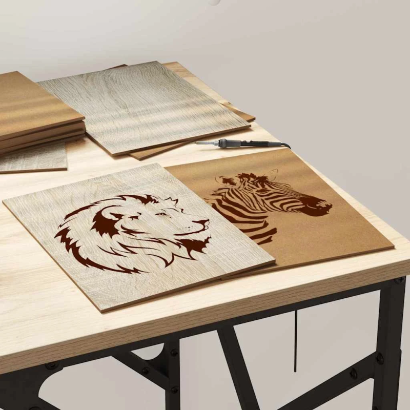 vidaXL Dekora Paneli 12 pcs Sonoma ozols 15 x 21 x 0.27 cm