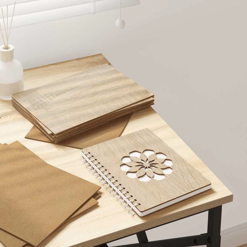 vidaXL Dekora Paneli 50 pcs Sonoma ozols 21 x 30 x 0,27 cm