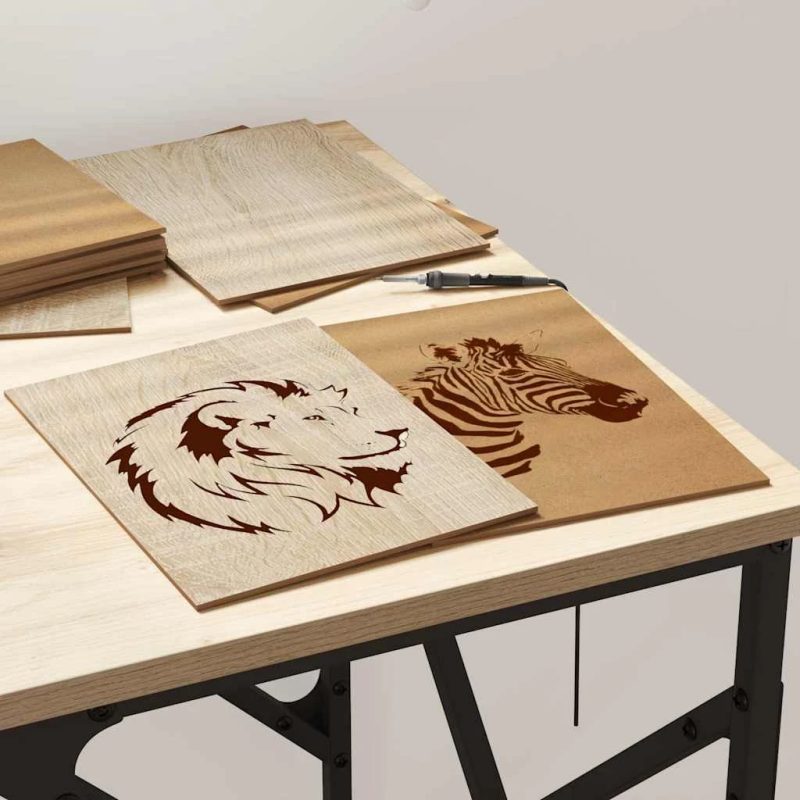 vidaXL Dekora Paneli 50 pcs Sonoma ozols 21 x 30 x 0,27 cm