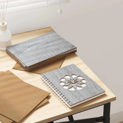 vidaXL Dekora Paneli 150 pcs Pelēks Sonoma 21 x 30 x 0,27 cm