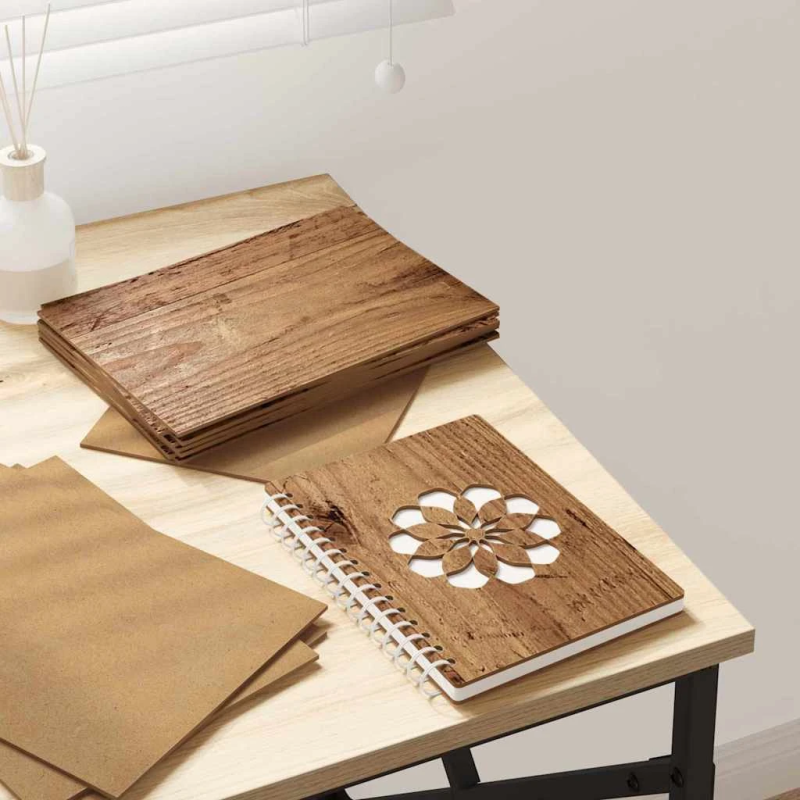 vidaXL Dekora Paneli 12 pcs Vecs koks 21 x 30 x 0,27 cm