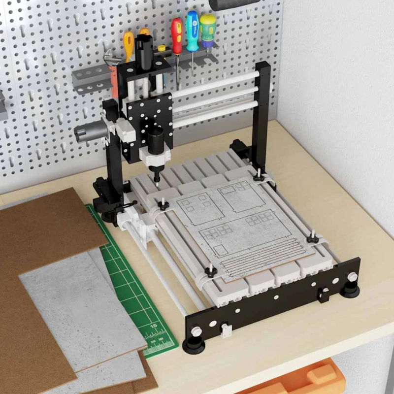 vidaXL Dekora Paneli 50 pcs Betona pelēks 40 x 60 x 0.27 cm