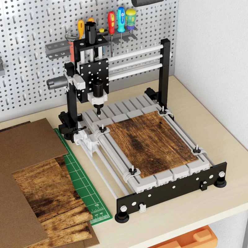 vidaXL Dekora Paneli 50 pcs Dūmaka ozols 40 x 60 x 0.27 cm