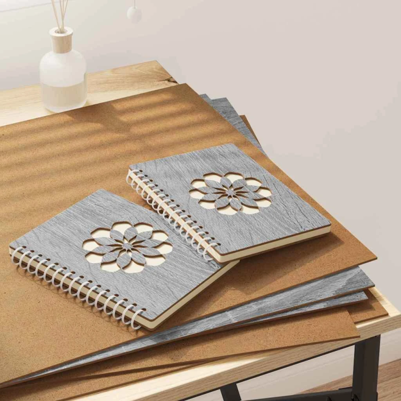 vidaXL Dekora Paneli 12 pcs Pelēks Sonoma 40 x 60 x 0.27 cm