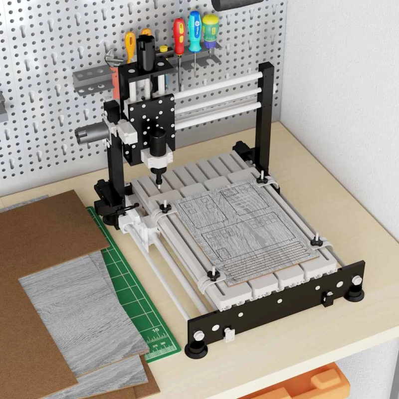 vidaXL Dekora Paneli 12 pcs Pelēks Sonoma 40 x 60 x 0.27 cm