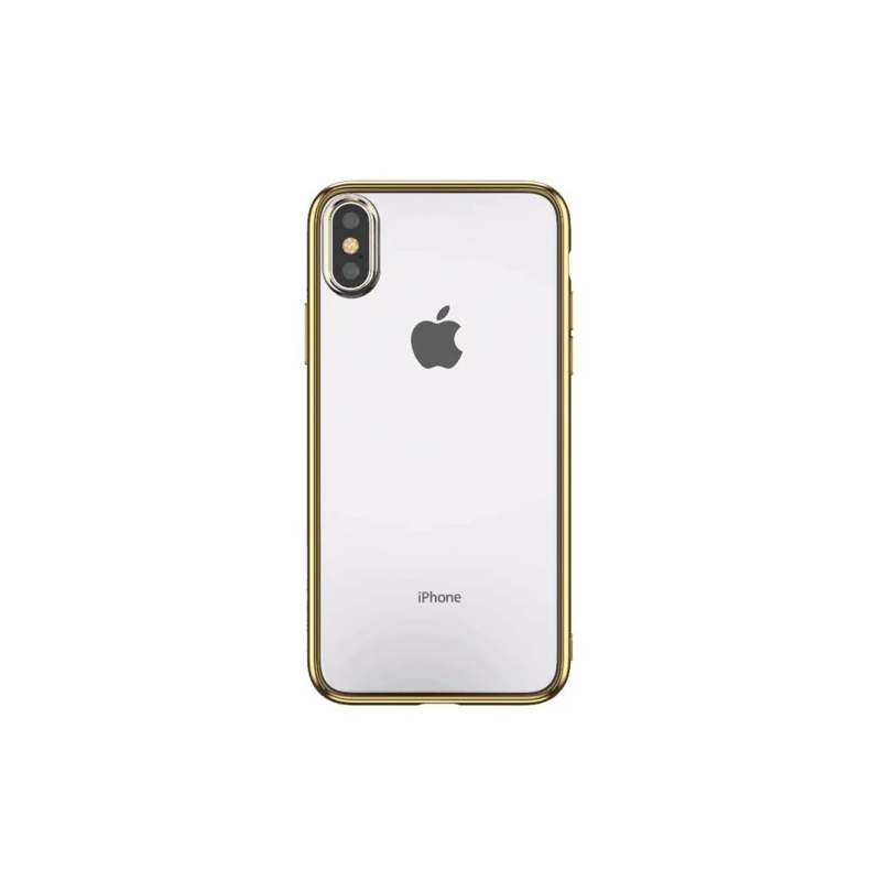 Devia Glitter soft case ,TPU, iPhone XS-X,5.8, gold