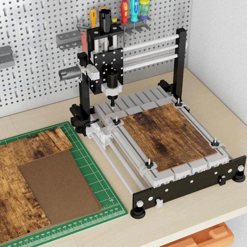 vidaXL Dekora Paneli 12 pcs Dūmaka ozols 30 x 30 x 0.27 cm