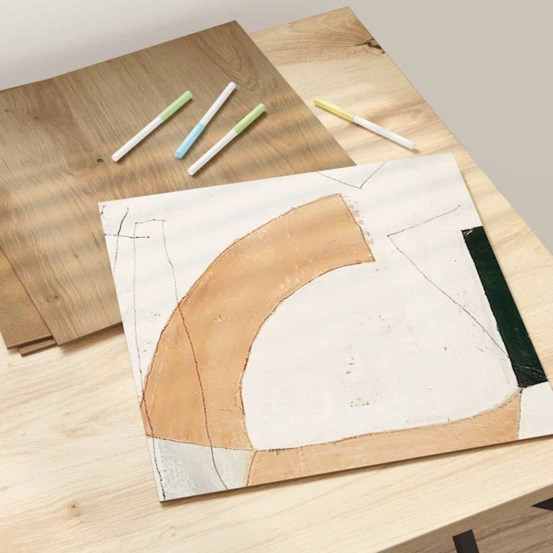 vidaXL Dekora Paneli 12 pcs Artisānā ozols 30 x 30 x 0.27 cm