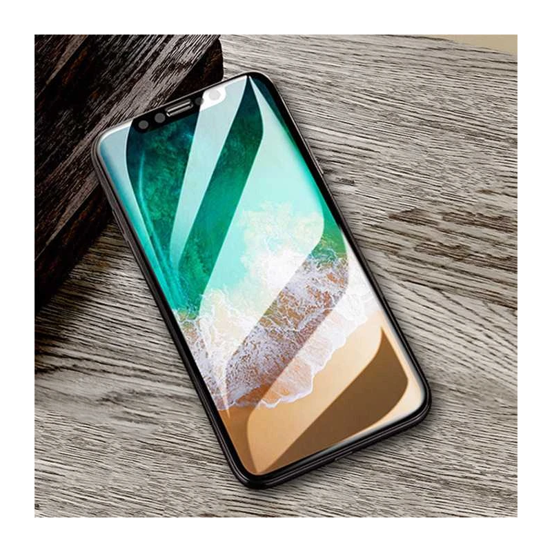 Devia Van Entire View Anti-glare Tempered Glass iPhone XR ,6.1, black ,10pcs,