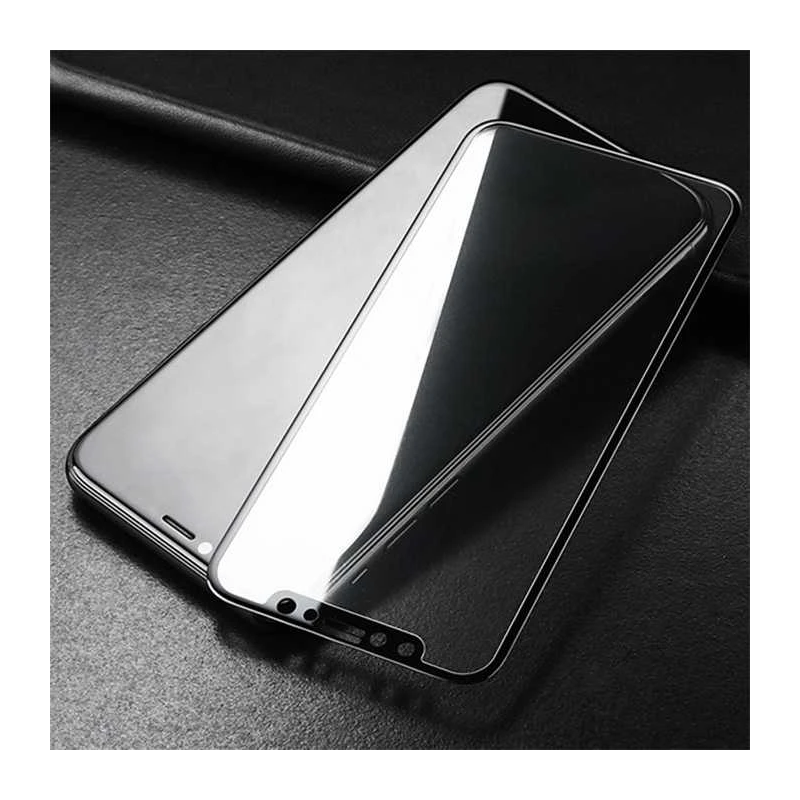 Devia Van Entire View Anti-glare Tempered Glass iPhone XR ,6.1, black ,10pcs,