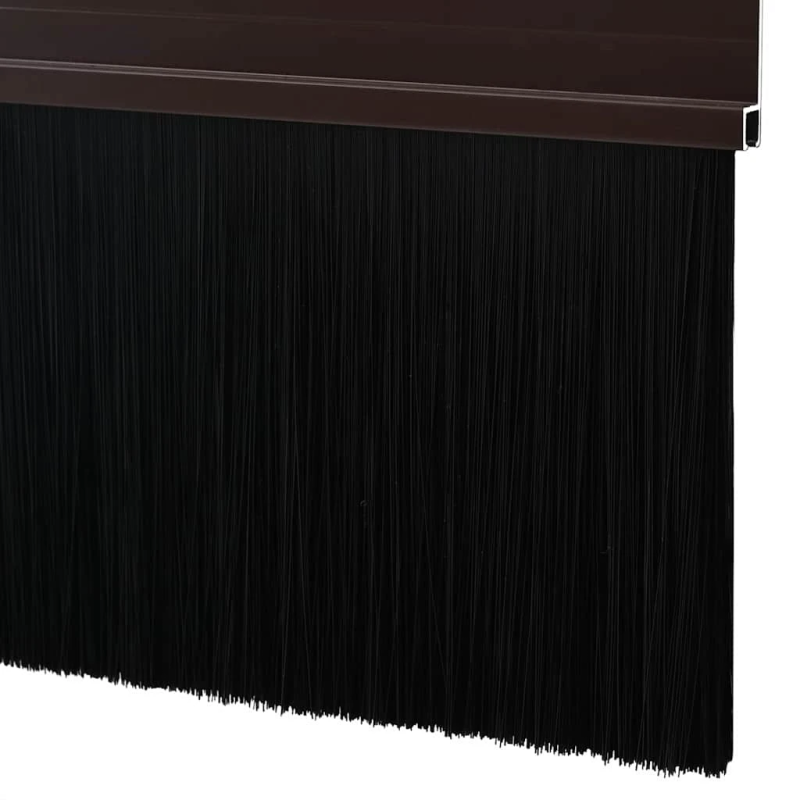 vidaXL Pašlīpojošas durvju birstes 2 pcs Brūna 100 cm