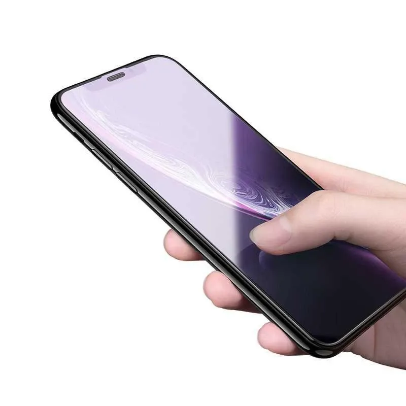 Devia Van Anti-blue Ray Full Screen Tempered Glass iPhone XR ,6.1, black ,10pcs,