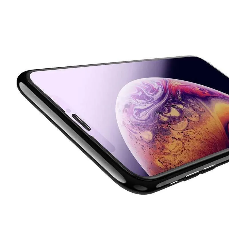 Devia Van Anti-blue Ray Full Screen Tempered Glass iPhone XR ,6.1, black ,10pcs,