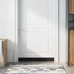 vidaXL Pašlīpojošas durvju birstes 2 pcs Brūna 100 cm