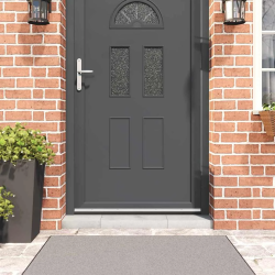 vidaXL Skrūvējami durvju birstes blīvējumi 6 pcs Sudraba 100 cm