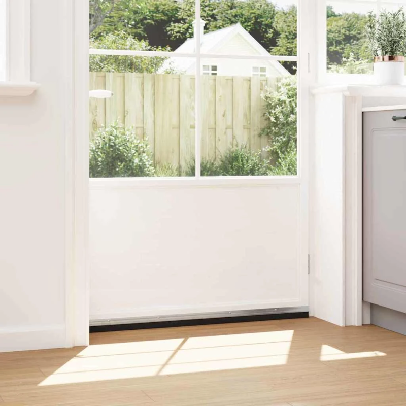 vidaXL Skrūvējami durvju birstes blīvējumi 12 pcs Sudraba 100 cm