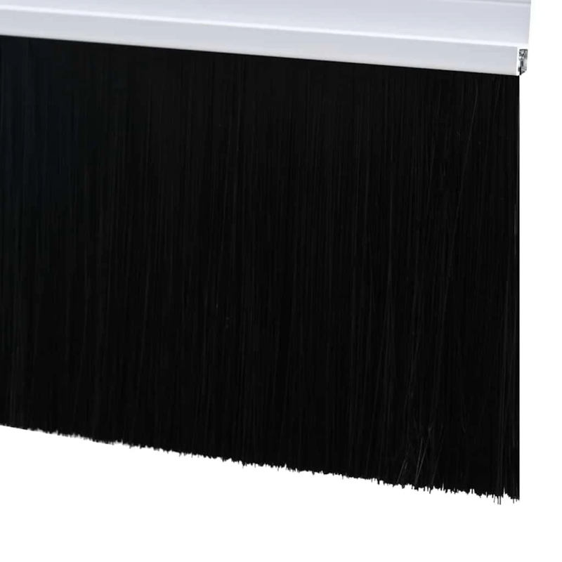 vidaXL Pašlīpojošas durvju birstes 6 pcs Balts 100 cm