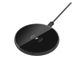 Devia Aurora Series Ultra-slim Wireless Quick Charger ,V2, ,10W, black