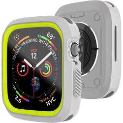 Devia Dazzle Series protective case ,40mm, for Apple Watch silver yellow