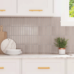 vidaXL Taisnstūra flīze 50 pcs Bēšs kafija 29 x 22.9 cm