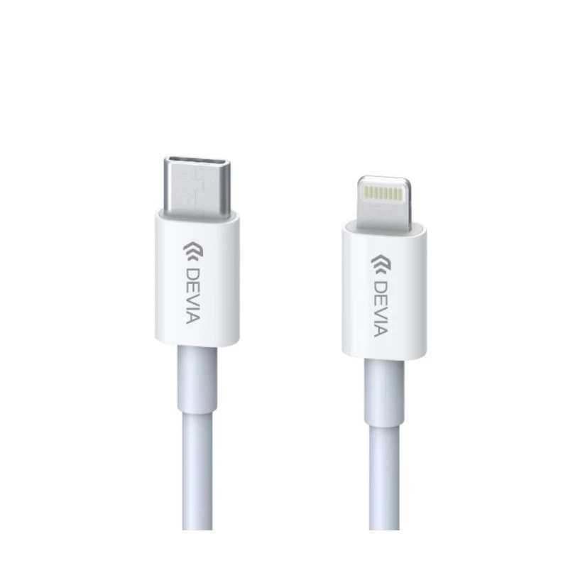 Devia Smart Series PD Cable for Tyep-C to Lightning ,MFI, 18W white