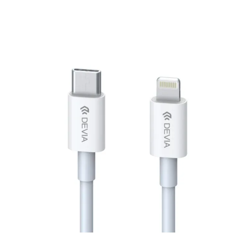 Devia Smart Series PD Cable for Tyep-C to Lightning ,MFI, 18W white
