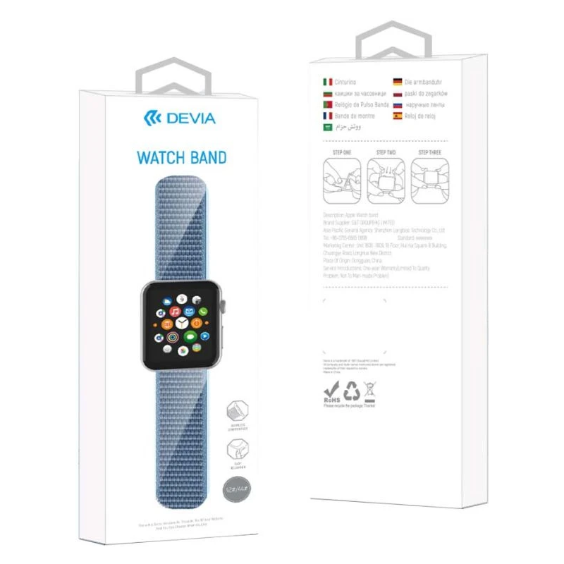 Devia Deluxe Series Sport3 Band ,40mm, Apple Watch nectarine