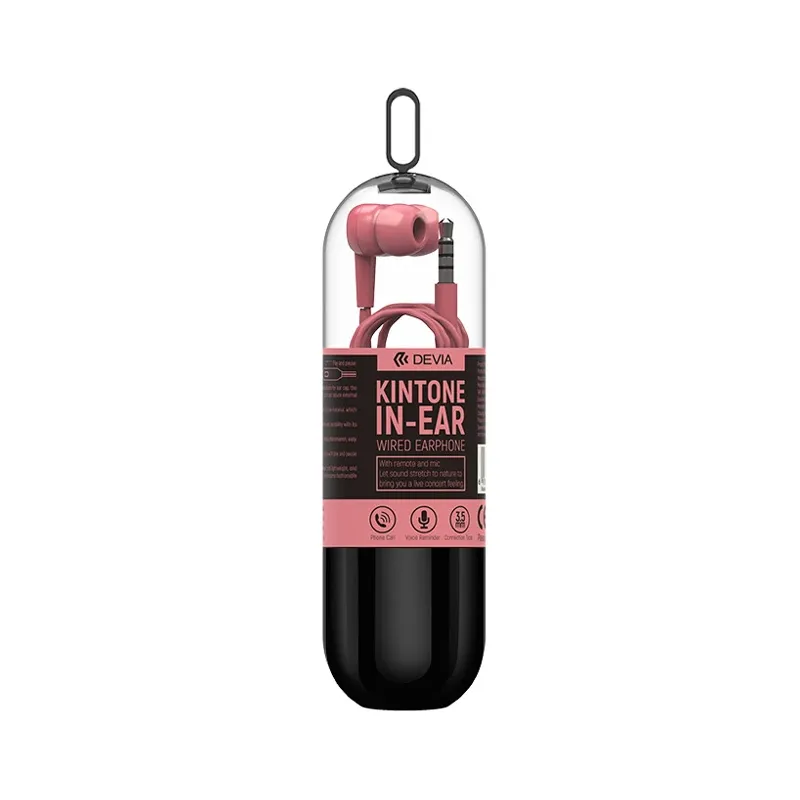 Devia Kintone Headset V2 ,3.5mm, Pink